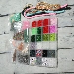 Lot of bead making